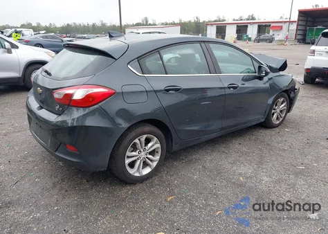 2019 Chevrolet Cruze Lt from USA, damaged, VIN 3G1BE6SMXKS543051